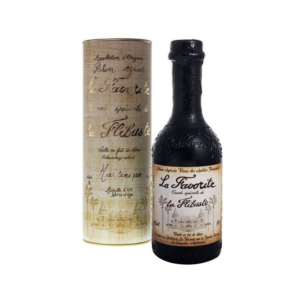 Rhum vieux La Favorite cuvée La Flibuste