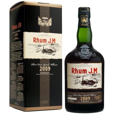 Rhum JM 10 ans Millésime 2009