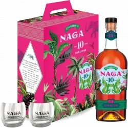 Coffret rhum Naga Siam 10...
