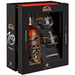 Coffret rhum Millonario 10 + 2 verres