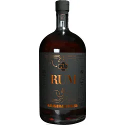Magnum 4,5 L Rammstein Rum seul, étiquette anthracite cuivre