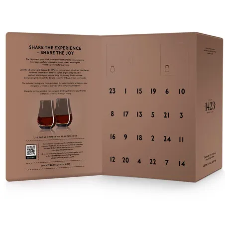 Calendrier de l’Avent du Rhum 2025 - 24 Days of Rum ouvert