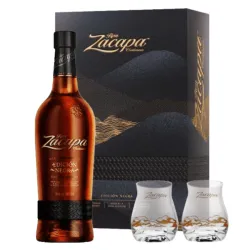 Coffret rhum Zacapa Edicion Negra + 2 verres