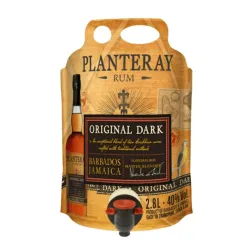 Rhum ambré Planteray Original Dark Eco-poche 2,8L