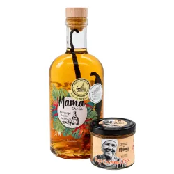 Bouteille Mama Sama Trilogie Vanille & Terrine Caramel Coco
